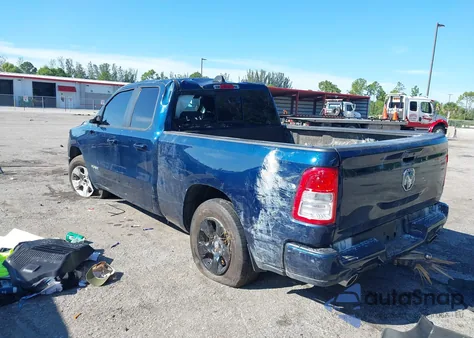 2021 Ram 1500 Big Horn Quad Cab 4X2 6'4 Box из США, поврежденный, VIN 1C6RREBT8MN795039